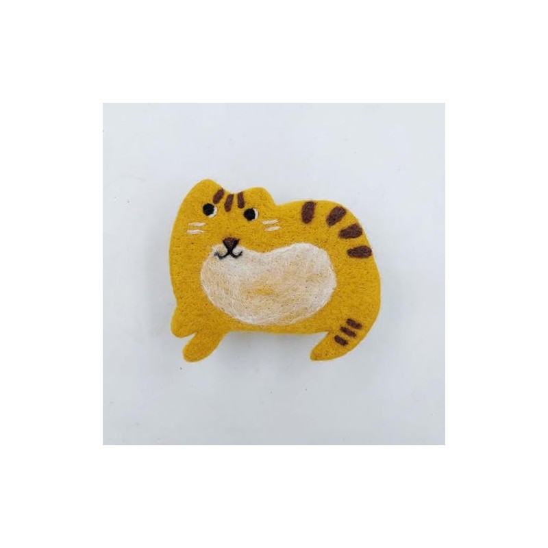 Cat Felt Wool Coasters for Drinks, Cute Kitten Coasters, Moisture