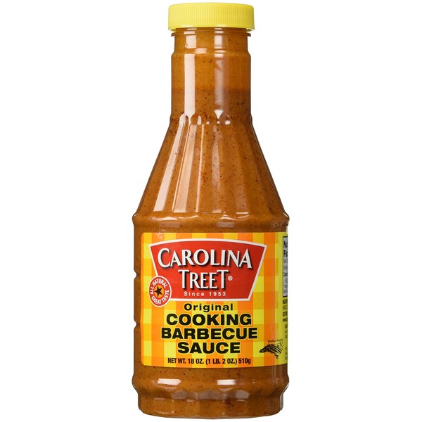 Carolina Treet Cooking Barbecue Sauce, Original Flavor, 18 Ounce.