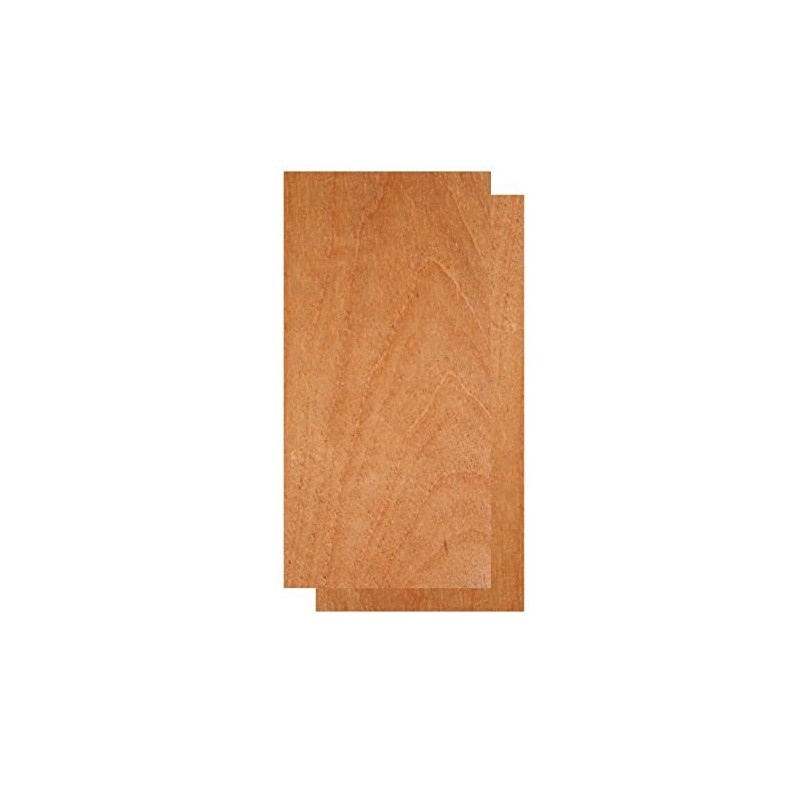 Spanish Cedar Lumber 3/4"x2"x12" - 4 Pack