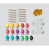 Pysanka Easter Egg Decorating Kit, 12 Wax Pens, 16 Dyes,