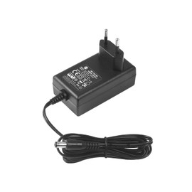 Security-01 AC to DC 18V 1A Power Supply, Plug 5.5 mm x 2.1 mm with Selectable 5.5 mm x 2.1 mm, 3.5 mm x 1.35 mm Plug Tips, Plug EU