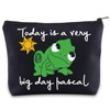 MYSOMY Rapunzel Pascal Makeup Bag Pascal Lover Gifts Today is