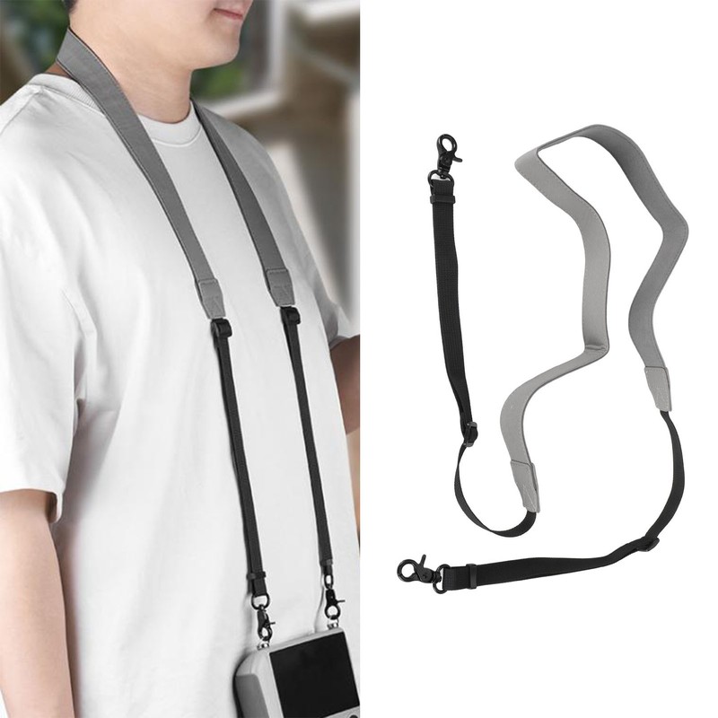 Drone Remote Control Adjustable Neck Strap PU Leather RC Controller