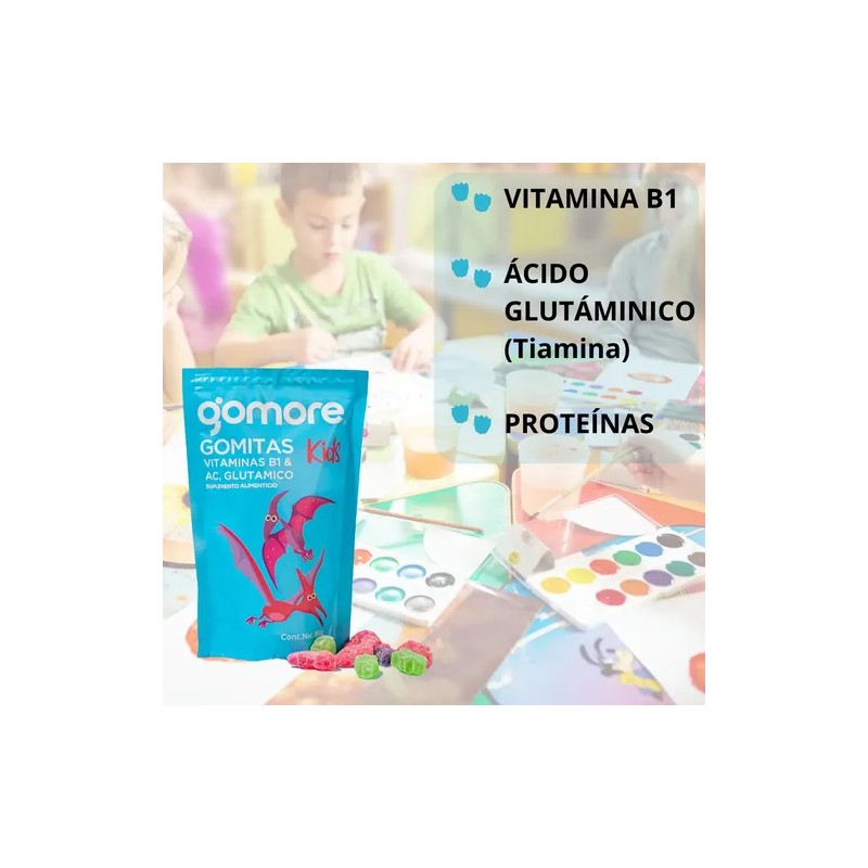 Suplemento Alimenticio Go-more Kids Gomitas 180g