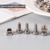 M6 Mount Cage Nuts screws,Rack Mounting Bolts for Server Cabinet
