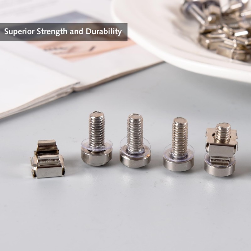 M6 Mount Cage Nuts screws,Rack Mounting Bolts for Server Cabinet