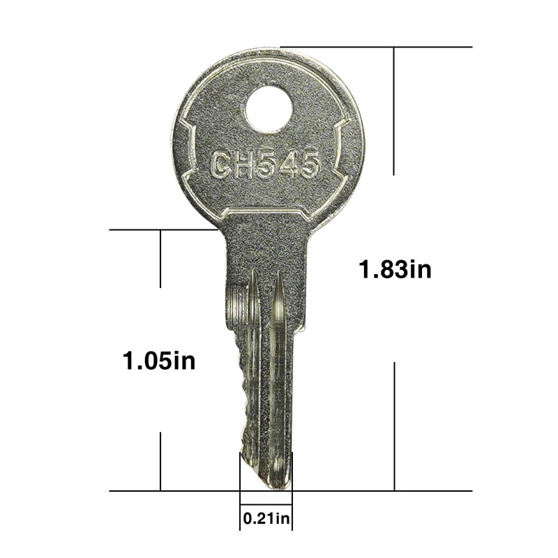 CH545 Keys Compatible with Truck Trailer RV Campers Car Hauler