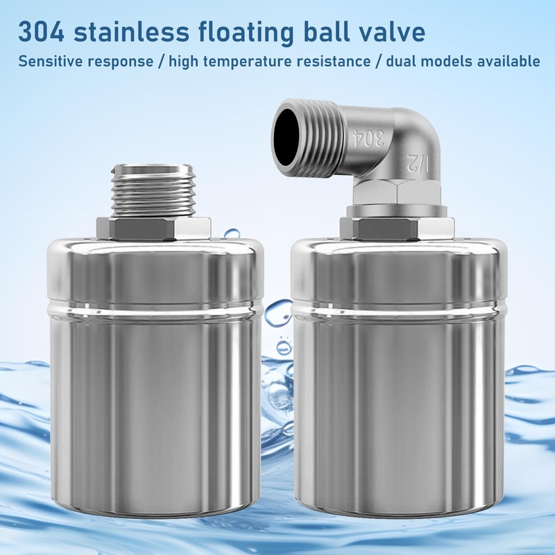 Stainless Fully Automatic Water Level Control Float Valve Kitchen Tap
