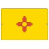Rogue River Tactical New Mexico State Flag Metal Tin Sign