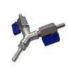 Beduan Stainless 3 Way Shut Off Ball Valve, 3/8" Hose