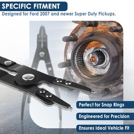 38700 Spindle Snap Ring Pliers for Ford Super Duty Pickups 2007 and Newer