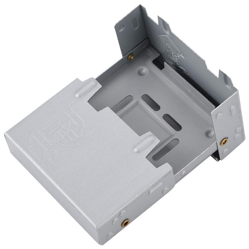 SolUptanisu Ultralight Folding Pocket Stove, 95 x 75mm Solid Fuel