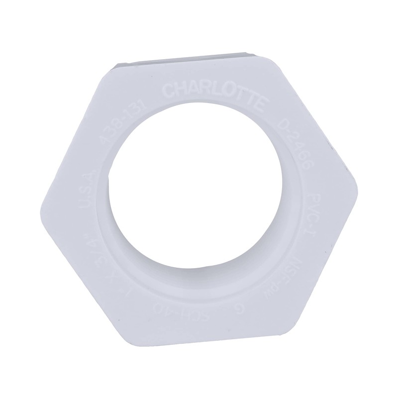 CHARLOTTE PIPE 1 x 3/4 SCH 40 REDUCER BUSHING SPGXFPT