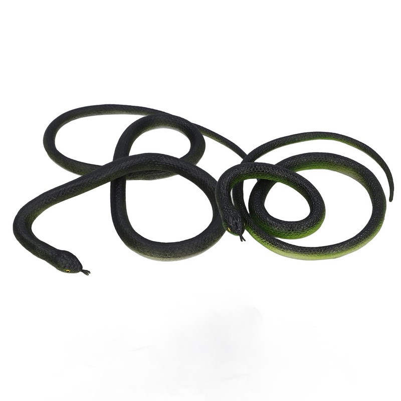 2 Set Snake Prank with String Clip Lifelike Adult Clip