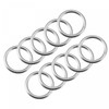 sourcing map 304 Stainless Steel Welded O Ring 25mm(0.98") Outer