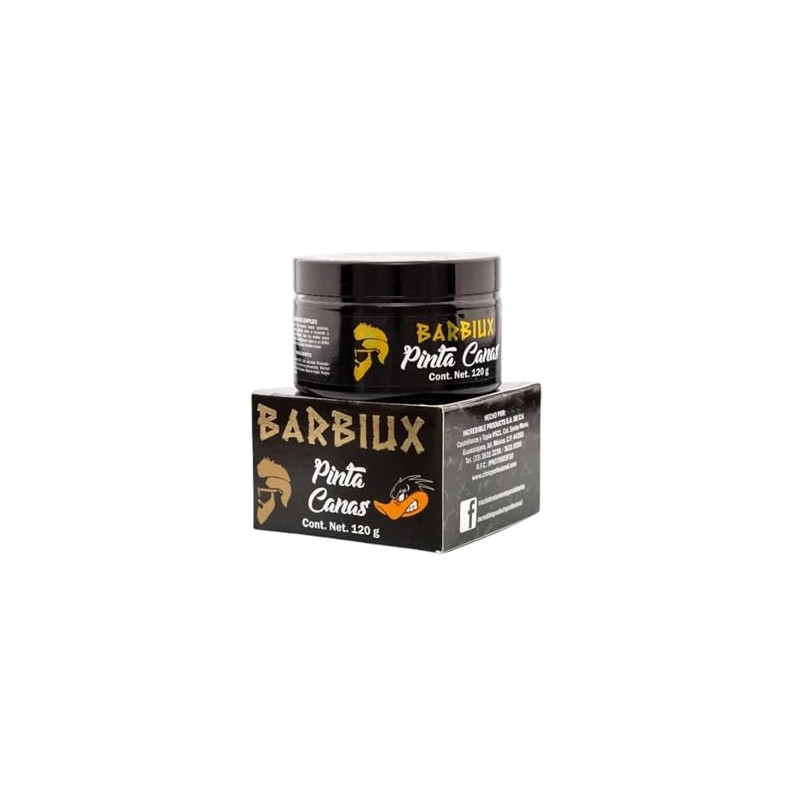 Pomada Cera Pinta Canas Cubre Canas para Cabello y Barba