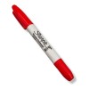 3 Marcador Permanente Sharpie Doble Punta Negro/azul/rojo