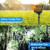 Extra-Long 288FT 800LED Solar Fairy String Lights, 4-Pack 72FT 200