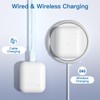 Wireless Charging Case Replacement Compatible with AirPods 1st & 2nd