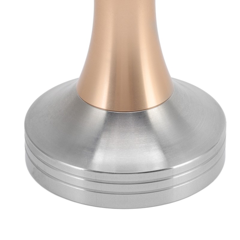 Crystal Ball Coffee Flat Tamper Stainless Steel Base Powder Hammer