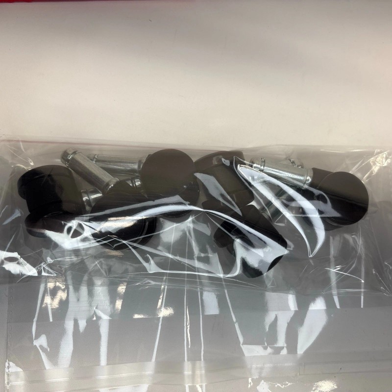 SHEPHERD CASTER Nylon Swivel Stem Rolling Casters 1.25" Wheels New