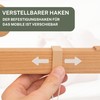 ASTREIN® Mobile holder for the wall, mobile holder, changing table,
