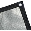 BeGrit 99% Reflective Aluminet Shade Cloth with Grommets 1m x