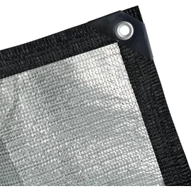 BeGrit 99% Reflective Aluminet Shade Cloth with Grommets 1m x 2m Sunshade Cloth Garden Cover Shade Mesh
