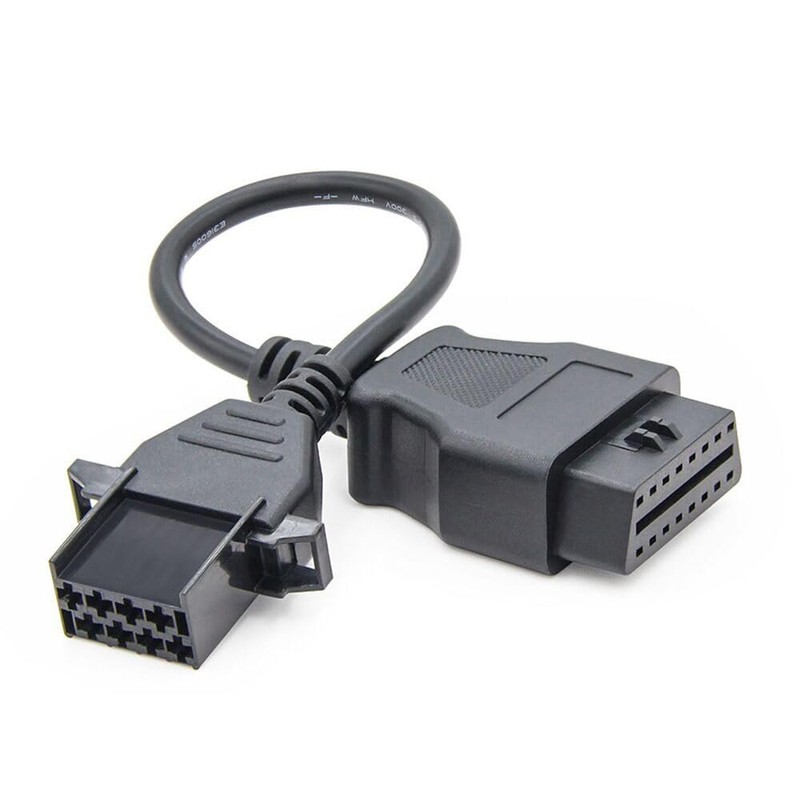 E-Car Connection 8 Pin OBD to 16 pin OBD2 Diagnostic