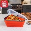 PIZZA PACK The Perfect Reusable Pizza Storage with 5 Microwavable