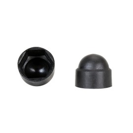 Vestil BC-BK-38-PK Plastic Bolt Caps 50 Pack 3/8 In. Anchor Size Black