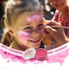 Festicy Professional Theatre Make-Up Pink, 20 g Including Sponge, Carnival