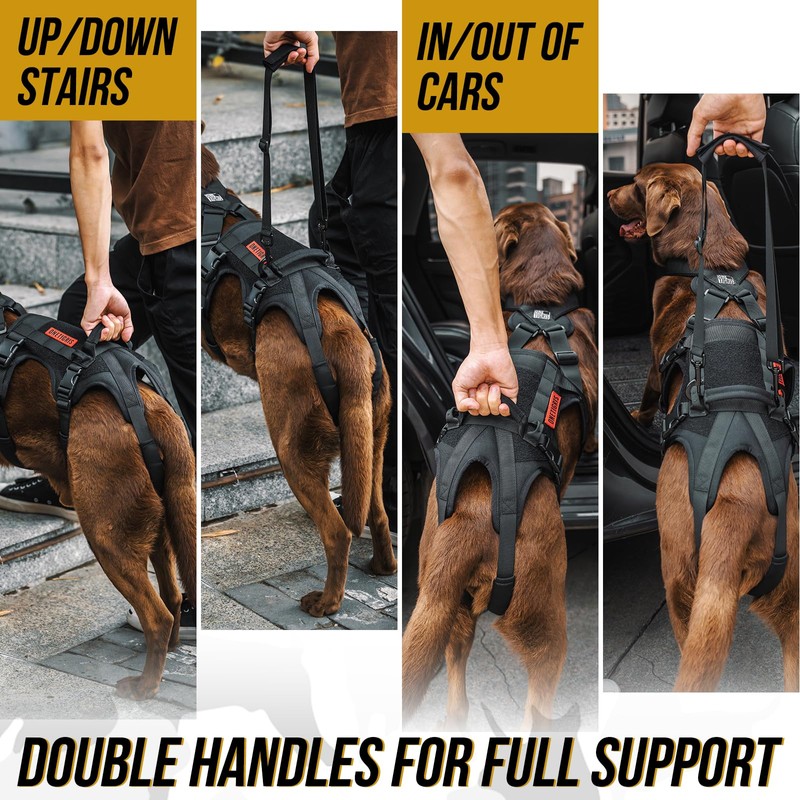 OneTigris Dog Support Harness for Back Legs, Dog Lift Sling