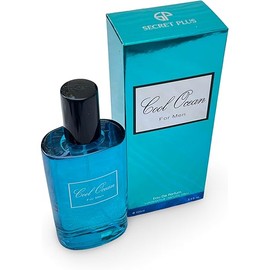 Cool Ocean for Men Eau de Parfum, 3.4 Fl Oz, Sea Water, Lavender, Mint Fragrance