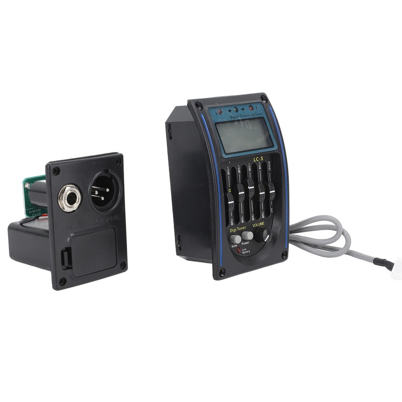 Acoustic Guitar Pickup Precise Tuning Multi Functional Guitar EQ Equalizer