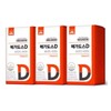 메가도스D 비타민D3 4000IU 고함량 비타민D 120정 X 3개 (12개월분) Megados D Vitamin D3 4000IU High Potency Vitamin D 120 Tablets x 3 (12 Months Supply)
