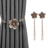 Magnetic Curtain Tieback,2Pcs Curtain Tie Backs-Curtain Drapery Holdbacks,Curtain retainers That