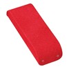Megan 32083 Vertical Glasses Case, Red, Lightweight, Compact, Aluminum, Hard
