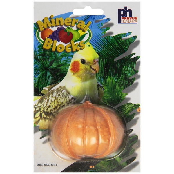 Prevue Pet Products Fruit Bird Mineral Blocks Assorted Styles and Colors Sold Individually