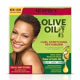 MORS Olive Oil Curl Stretching Texturizer Kit For All Hair Textures (1 Application)
