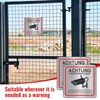 Video Surveillance Sign, Pack of 2, Private Property, 15 x