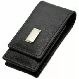 Dunhill Lighter Case / Pouch, Dark Brown Fine Grained Leather LA9130, New In Box