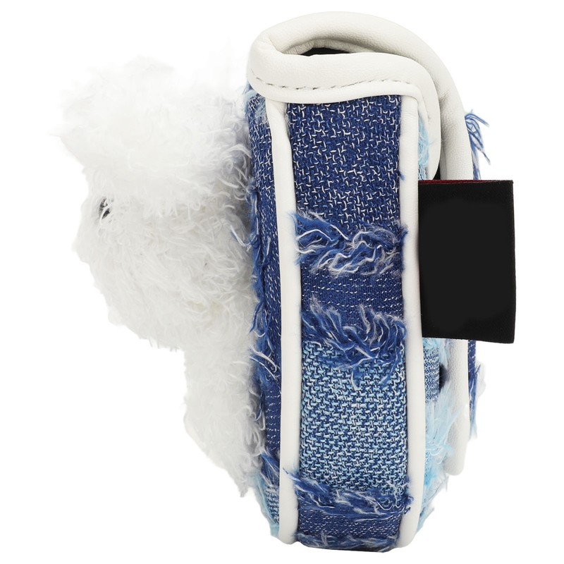 Golf Putter Cover Cute Magnetic Protective Headcover Thickened Fluff Tassels