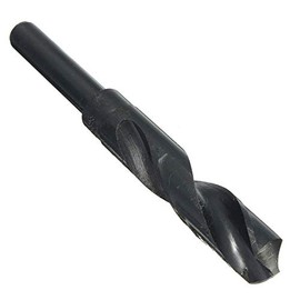 Blacksmiths Drill Bit MASO 12.5 mm Blacksmith Reduced Shank HSS Drill Bit for Aluminium, Steel, Wood, Plastic, Non-ferrous ect