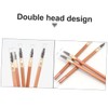 Minkissy Makeup Pencils Brush Set Dual Head Brow Pen Brush