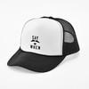 CafePress Say When Snapback Trucker Hat Black/White