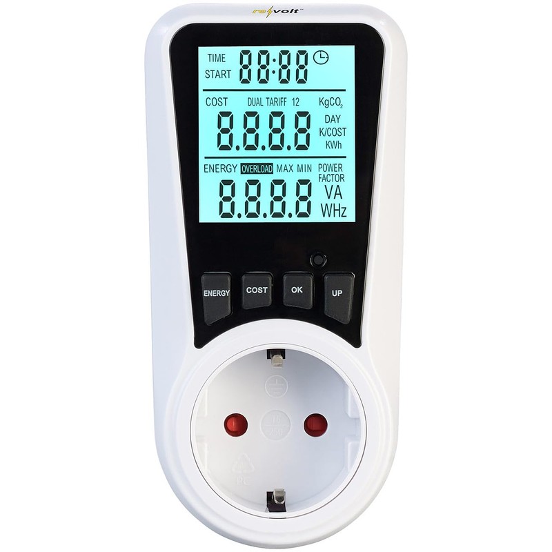 revolt Energy Meter: Set of 2 Digital Energy Cost Meters