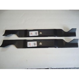 2 (Two) New Mower Blades For Husqvarna RZ4623 46" Zero Turn Lawn Mower Replace 532403107 33266 532405380 403107