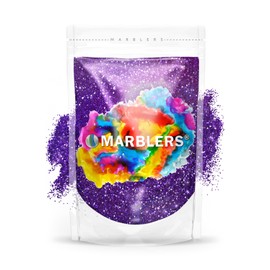 MARBLERS Twinkle Glitter [Amethyst] 3oz (85g) | Fine | Non-Toxic, Vegan, Cruelty-Free | Face, Body, Eyeshadow, Hair, Festival, Party Makeup | Nail Art, Polish | Resin, Tumbler, Slime, Craft
