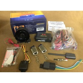 Crimestopper SP-402 1-Way Car Alarm & Remote Start System w/ 1500 feet Range NEW